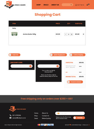 Cart Page